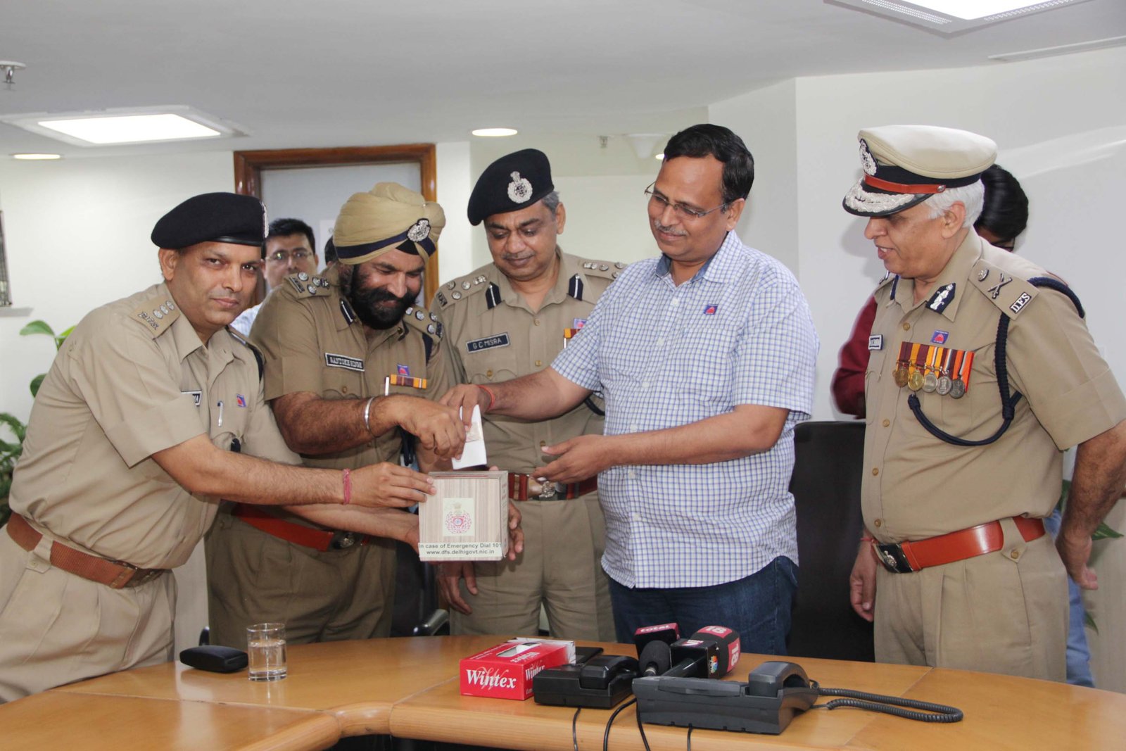 DELHI FIRE SERVICE OBSERVES FIRE SERVICE WEEK (1420 April) Indian