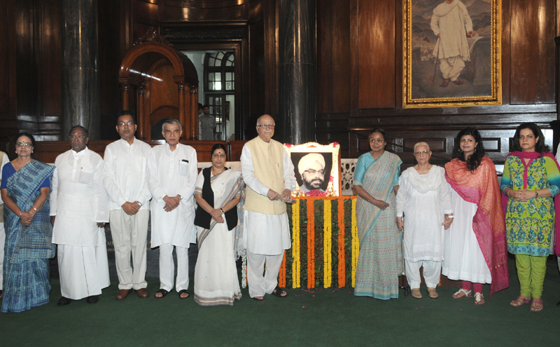The Speaker, Lok Sabha, Smt. Meira Kumar, the Leader of Opposition in...