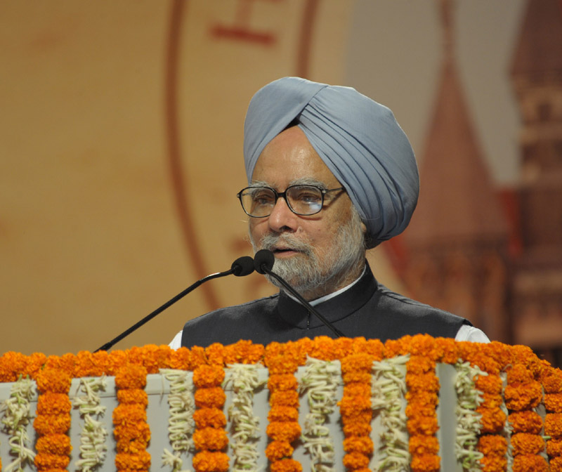 The Prime Minister, Dr. Manmohan Singh addressing the concluding...