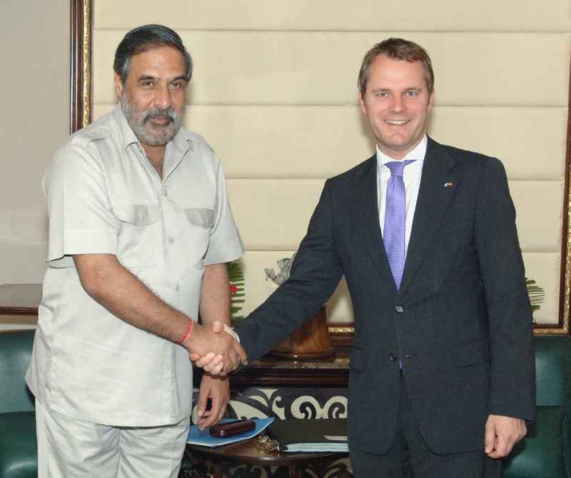 The Federal Minister for Health, Germany, Mr. Daniel Bahr meeting...