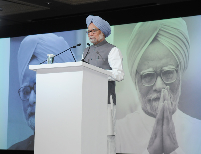 The Prime Minister, Dr. Manmohan Singh addressing at the 'NDTV Indian of the Year Awards Function in New Dehi