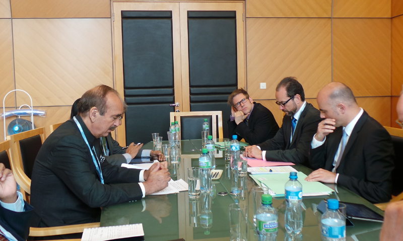 The Union Minister for Health and Family Welfare, Shri Ghulam Nabi Azad at the Indo- Swiss...