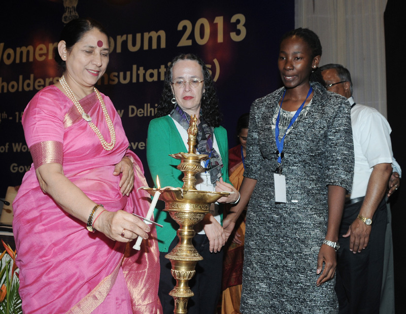 The Minister of State (Independent Charge) for Women and Child Development, Smt. Krishna...