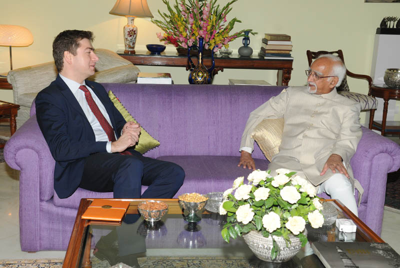 The Ambassador of Republic of Lithuania to India, Mr. Laimonas Tallat-Kelpsa...