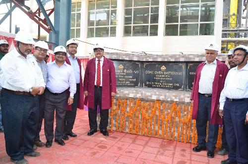 C. S. Verma, CMD, Steel Authority of India Ltd. inaugurated the state-of-the-art Coke Ovens...