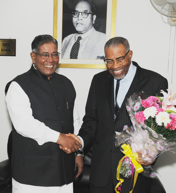 The Union Minister for Minority Affairs, Shri K. Rahman Khan meeting with the...