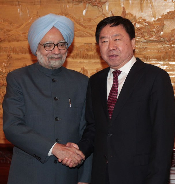 The Prime Minister, Dr. Manmohan Singh meeting the Executive Vice President of ...