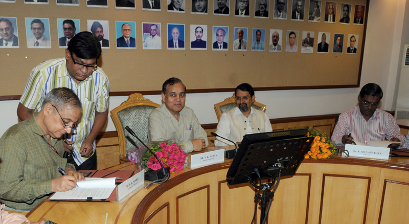 The Director General, CPWD, Shri V.K Gupta and the Director, IIM, Trichy, Dr. Prafulla…