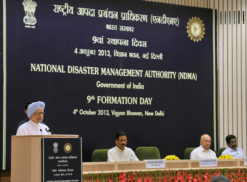 The Prime Minister, Dr. Manmohan Singh addressing at the 9th Formation Day of...