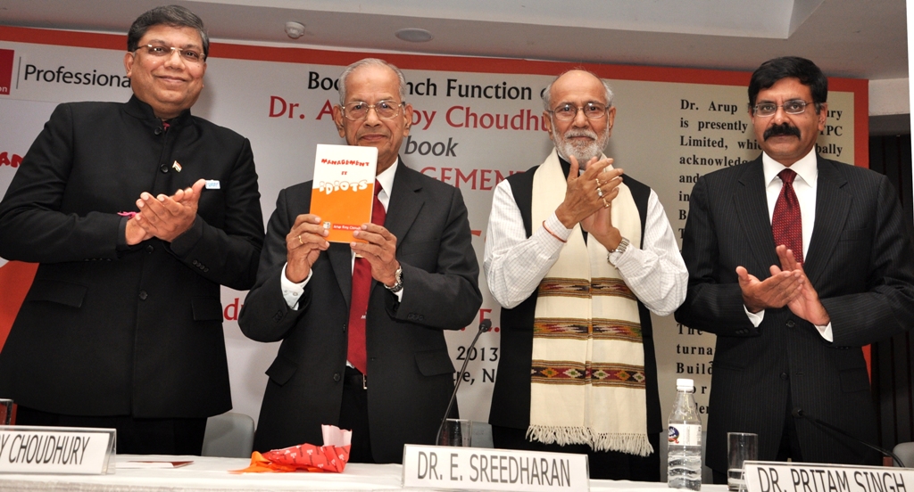 Management by Idiots book by CMD , NTPC launched by Dr. E. Sreedharan