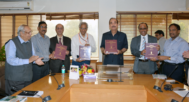 The Union Minister for Health and Family Welfare, Shri Ghulam Nabi Azad releasing the...