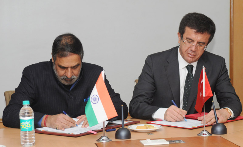 The Union Minister for Commerce & Industry, Shri Anand Sharma and...