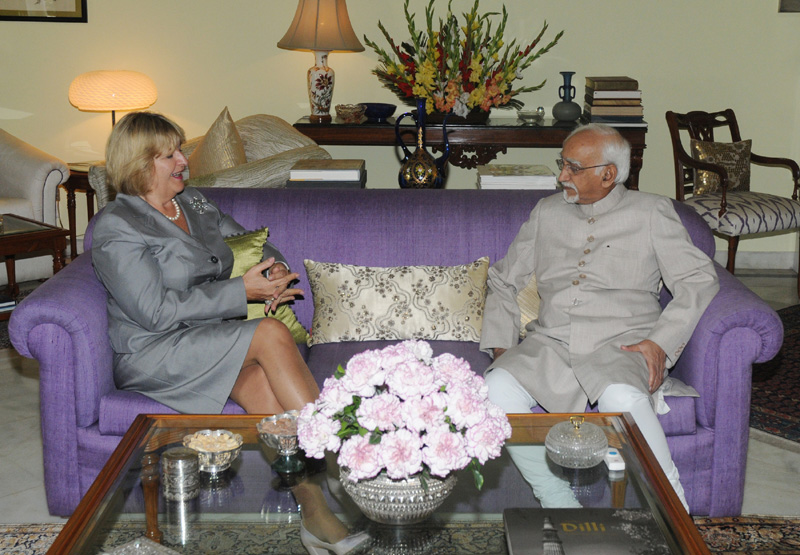 The Ambassador of the Republic of Slovenia to India, Mrs Darja Baudaz Kuret...