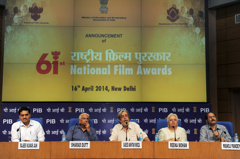 The 61st National Films Awards Jury Chairperson, Shri Saeed Akhtar Mirza,...