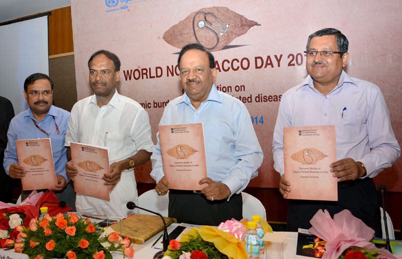 The Union Minister for Health and Family Welfare, Dr. Harsh Vardhan ...