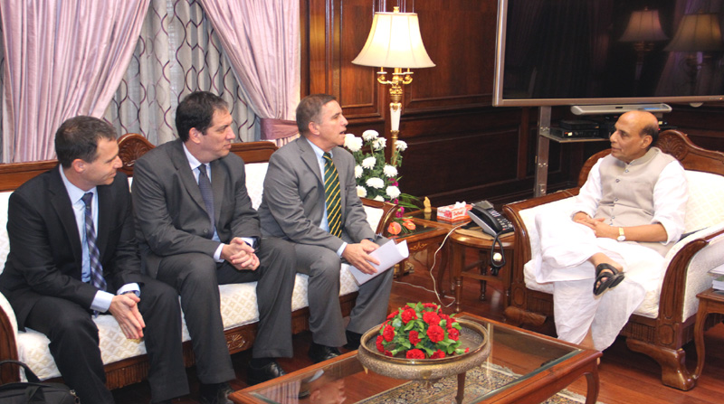 A delegation led by the Ambassador of Israel to India, Mr. Daniel Carmon calls on..