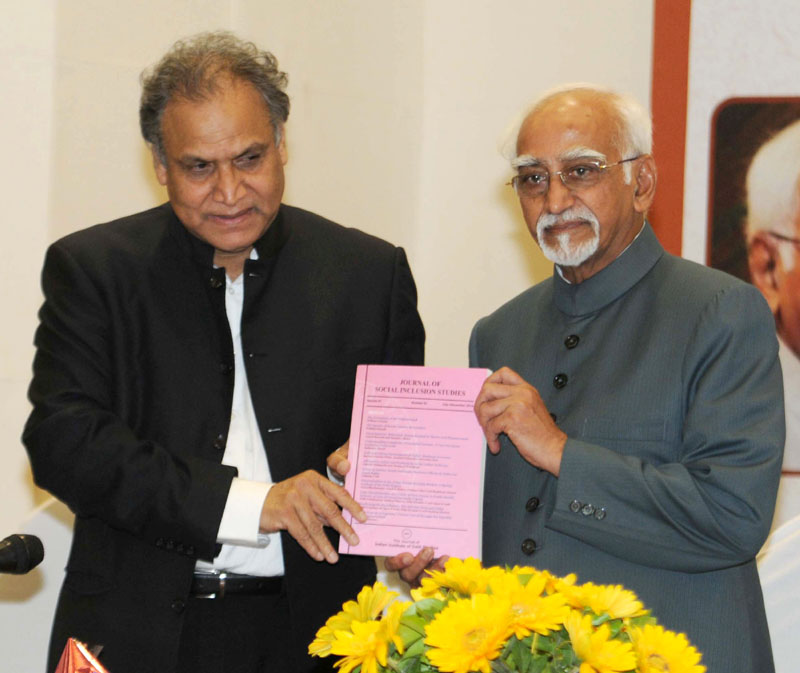 The Vice President, Shri Mohd. Hamid Ansari releasing the Journal of ...