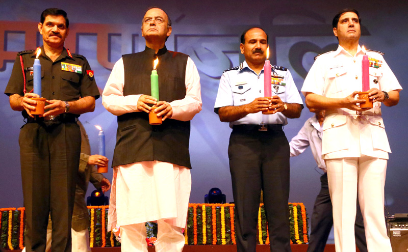 The Union Minister for Finance, Corporate Affairs and Defence, Shri Arun Jaitley, ...