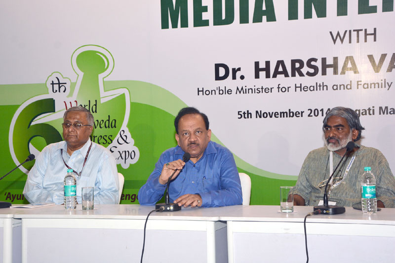 The Union Minister for Health and Family Welfare, Dr. Harsh Vardhan...