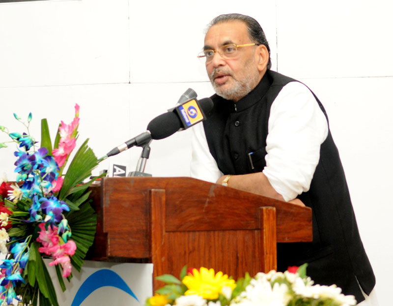 The Union Minister for Agriculture, Shri Radha Mohan Singh addressing at the...