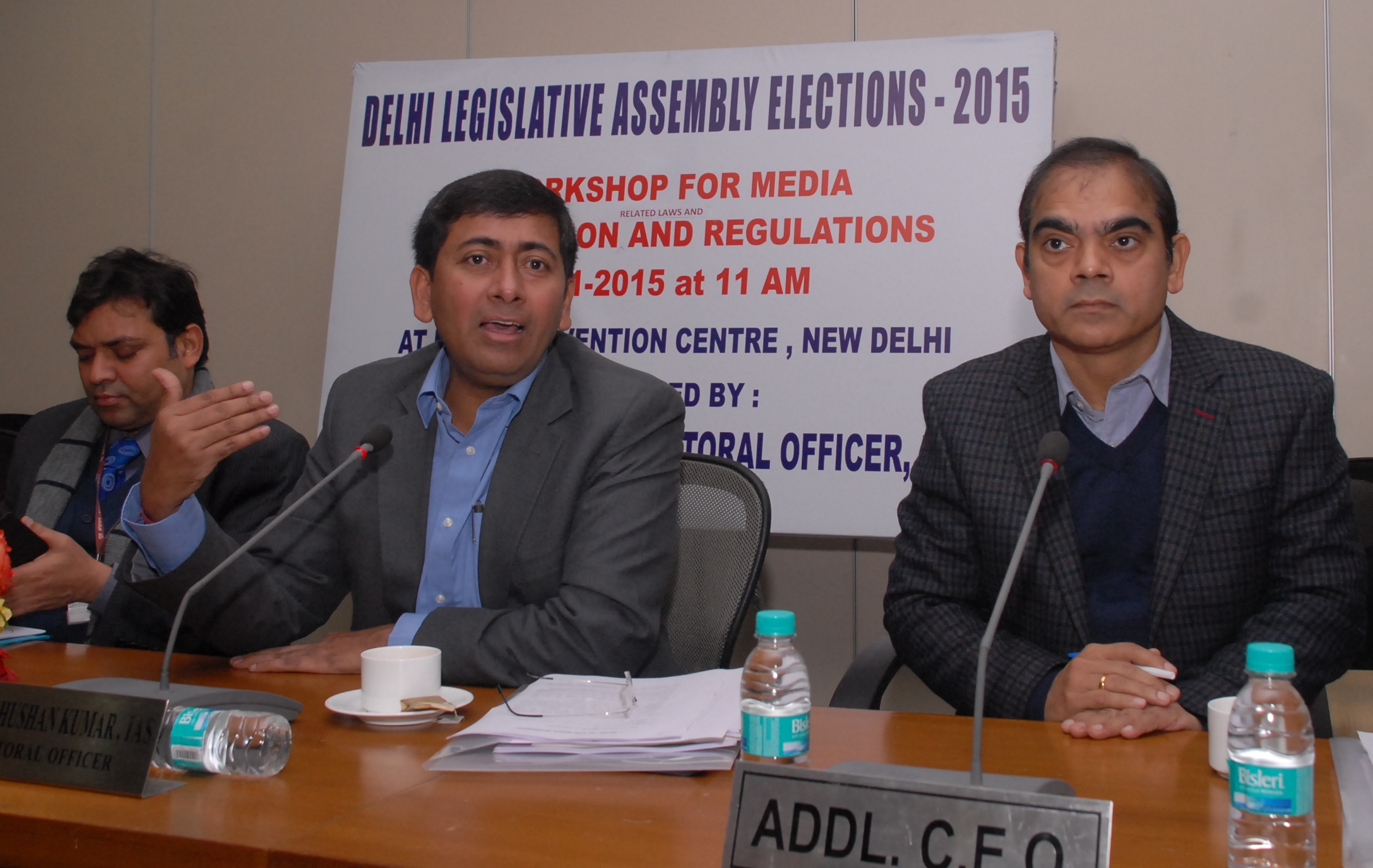 ELECTION OFFICE IS READY TO TACKLE THE MENACE OF PAID NEWS