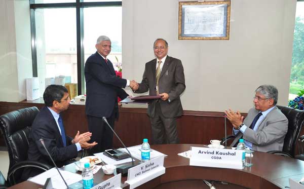 BALMER LAWRIE & CO LTD SIGNS MOU WITH CONTROLLER GENERAL OF DEFENCE ACCOUNTS