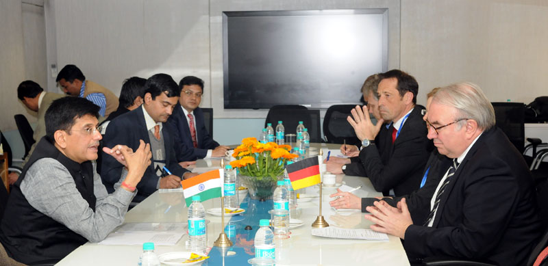 The Parliamentary State Secretary, Germany, Mr. Uwe Backmeyer meeting the...