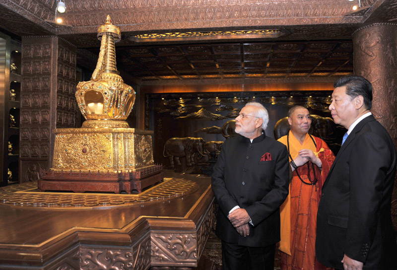 The Prime Minister, Shri Narendra Modi and the President of the People's Republic of China,..