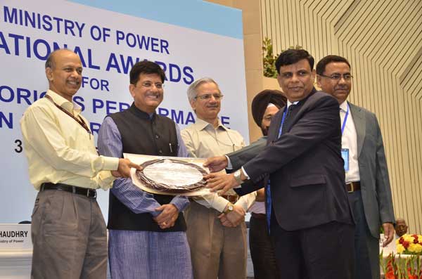 FIVE STATIONS OF NTPC RECEIVES NATIONAL AWARDS FOR MERITORIOUS PERFORMANCE..