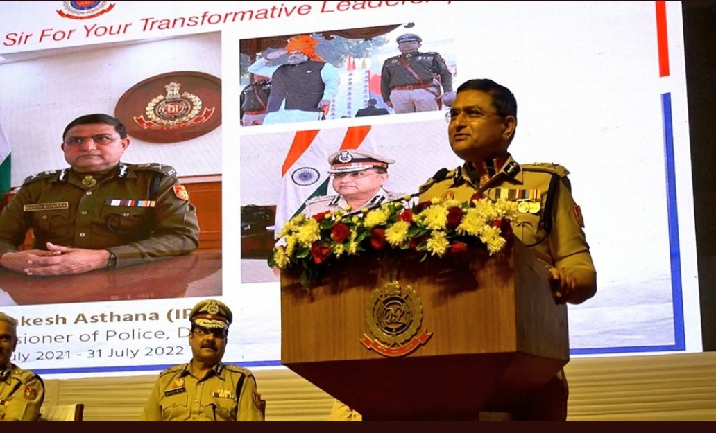 “Every moment spent as commissioner will always be memorable for me” – Rakesh Asthana CP Delhi on farewell day.Sanjay Arora IPS to takeover as next CP Delhi