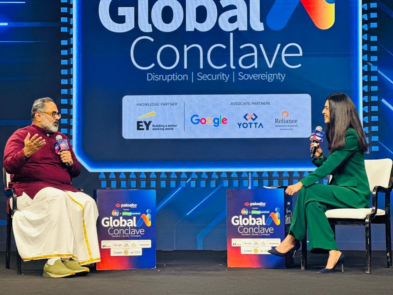 We need a global framework urgently because, in the next 6-9 months, AI will take shape and evolve in a way that we may not anticipate or fully understand”: MoS Rajeev Chandrasekhar |